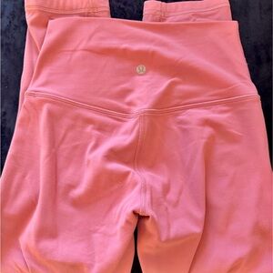 Lululemon Pink Leggings Size 4